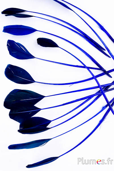 Eend - 18-20 cm - blauw-koffie